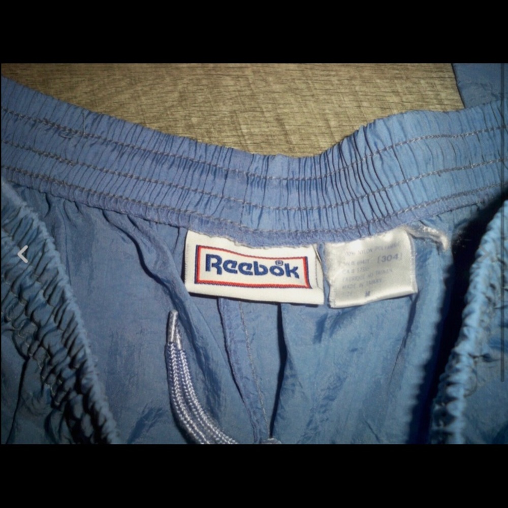 Vtg Reebok Track Suit Hip Hop Rap Jacket Pants Med - Picture 8 of 8